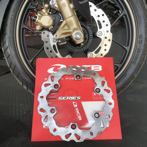 Đĩa thắng trước RCB chính hãng cho Honda Winner, Winner X