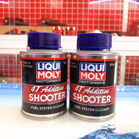 Dung dịch vệ sinh buồng đốt Liqui Moly 4T Additive Shooter, Carbon Cleaner