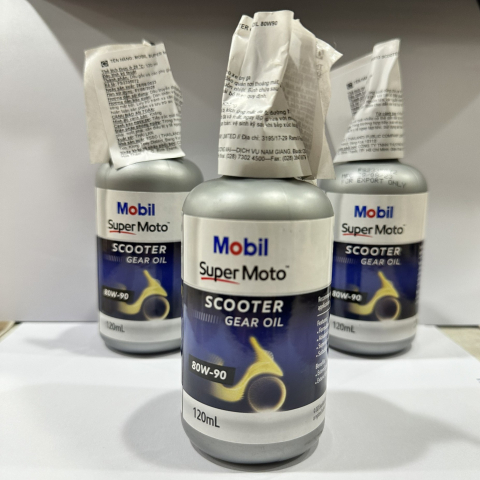 Nhớt Lap (Nhớt Hộp Số) Xe Ga Mobil Super Moto 80W90 120ml