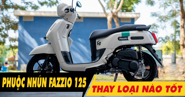 Thay phuộc nhún giảm xóc sau xe Yamaha Fazzio 125 giá bao nhiêu?