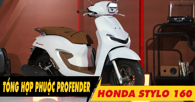 Tổng hợp phuộc Profender cho Honda Stylo 160 nhún êm và bền nhất 2025