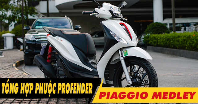 Tổng hợp phuộc Profender cho Piaggio Medley nhún êm và bền nhất 2025