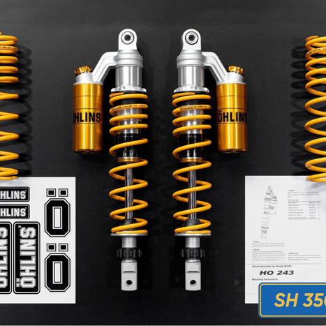 Phuộc Ohlins HO 243 chính hãng cho SH350i, SH300i
