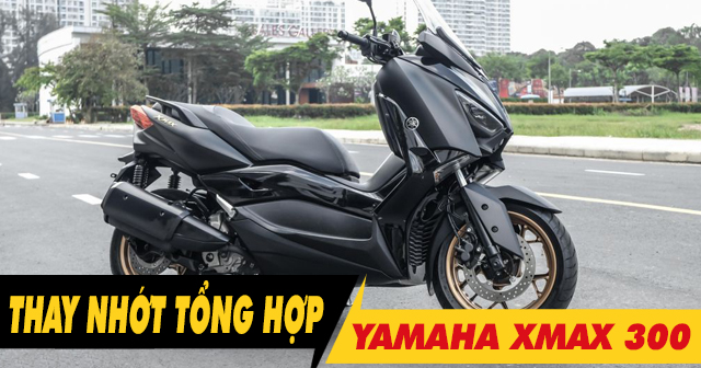 Top 5 loại nhớt tổng hợp 100% cho xe Yamaha XMAX 300