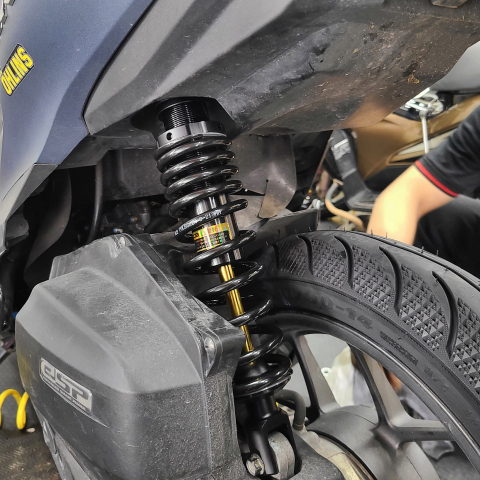 Phuộc RCB C Series ty vàng cho Honda Vario, Click chính hãng