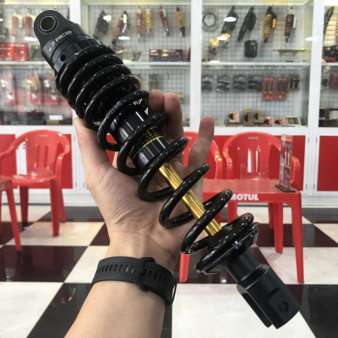 Phuộc RCB C Series ty vàng cho Honda Vario, Click chính hãng