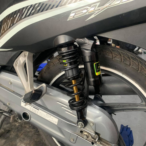 Phuộc RCB VS ty vàng cho Wave, Dream, Future, Axelo... chính hãng