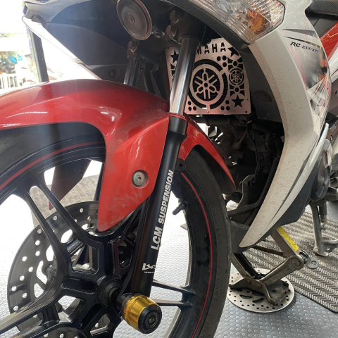 Phuộc trước LCM ty bạc cho Exciter 150 ty phuộc 26mm