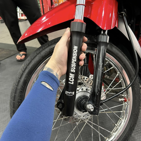 Phuộc trước LCM ty bạc cho Wave, Future led, Wave S110, RSX, Blade...