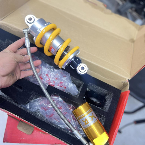 Phuộc X1R bình dầu cho Exciter 135 chính hãng