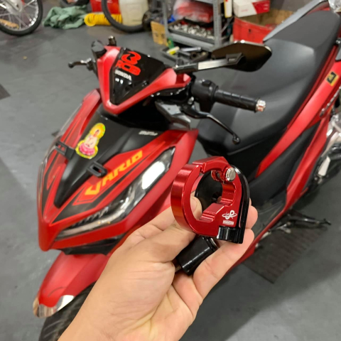 Móc treo đồ CNC Shark Power dành cho Click, Vario, SH