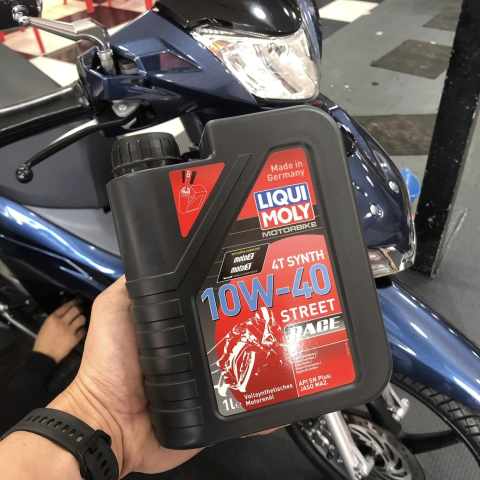 Nhớt Liqui Moly 4T Synth 10W40 Street Race