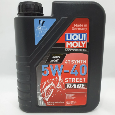 Nhớt Liqui Moly 4T Synth 5W40 Motorbike