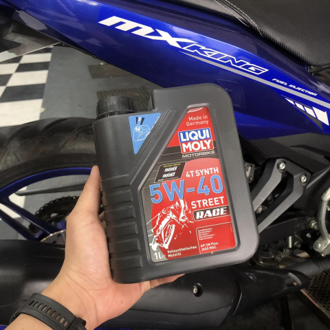 Nhớt Liqui Moly 4T Synth 5W40 Motorbike