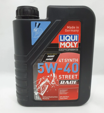 Nhớt Liqui Moly 4T Synth 5W40 Motorbike