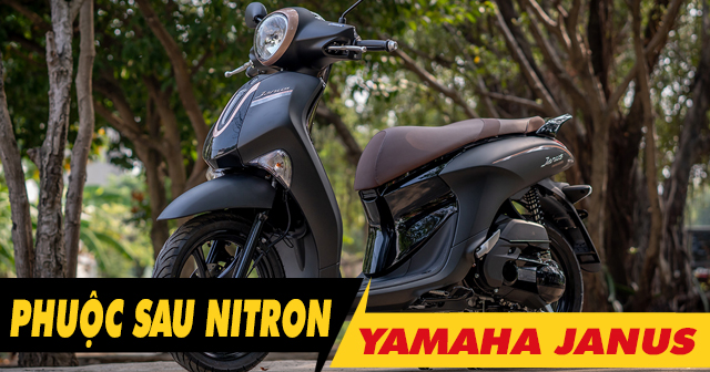 Phuộc Nitron cho Yamaha Janus loại nào nhún êm và bền nhất?