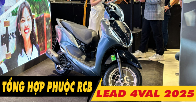 Phuộc RCB cho Lead 4val 2025 loại nào nhún êm và bền nhất?