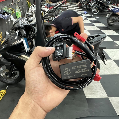 Bộ công tắc đèn Sunfa cho Honda Wave A, Blade