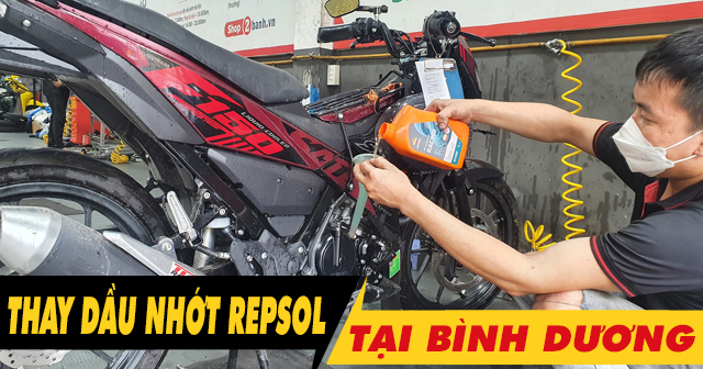 Mua dầu nhớt Repsol ở đâu tại Bình Dương uy tín chính hãng?