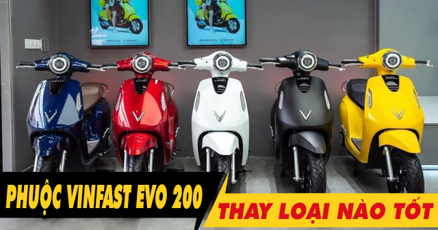 Nên chọn mua phuộc sau xe điện Vinfast Evo 200 loại nào tốt nhất?