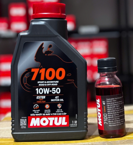 Nhớt chiết lẻ Motul 7100 10W50 4T (100ml)