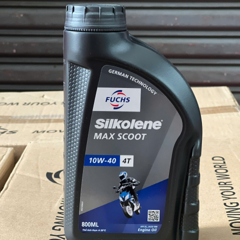  Nhớt Fuchs Silkolene Max Scoot 10W40 4T 0.8L