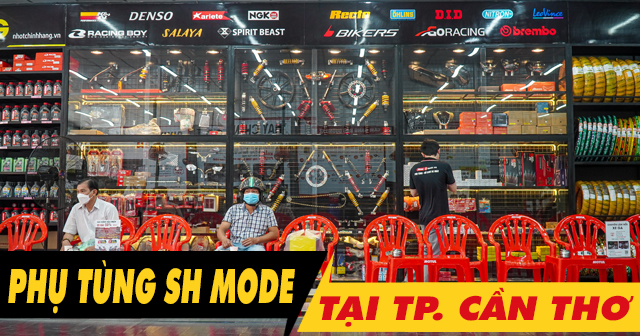 Phụ tùng xe SH Mode tại Cần Thơ mua ở đâu chính hãng giá tốt?