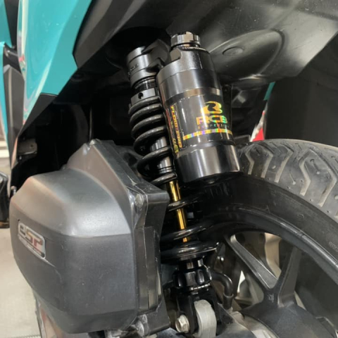 Phuộc RCB Flow Pro ty vàng cho Vario, Click chính hãng