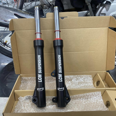 Phuộc trước LCM ty bạc cho Wave, Future led, Wave S110, RSX, Blade...