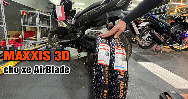 Vỏ Maxxis xe AB giá bao nhiêu? Loại nào bám đường tốt?