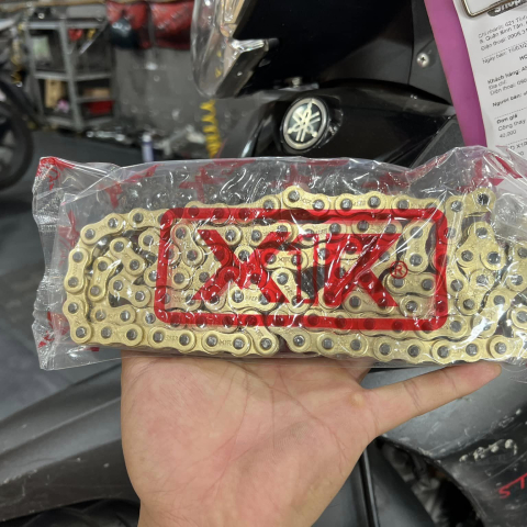 Bộ nhông sên dĩa X1R cho Sirius (114L, Vàng)