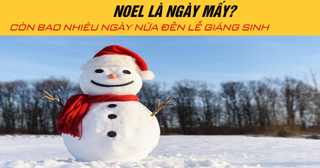 Noel là ngày mấy? Còn bao nhiêu ngày nữa đến Lễ giáng sinh 2025?