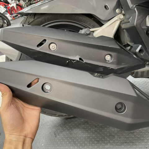 Ốp pô zin chính hãng cho Vario, Click 125/150 đời 2018 - 2022, Vario 125 đời 2023