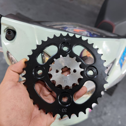 Bộ nhông sên dĩa Light cho Wave RS 110, Future Led