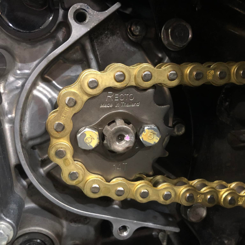 Nhông Recto 14T cho Honda Wave, Dream, Future chính hãng