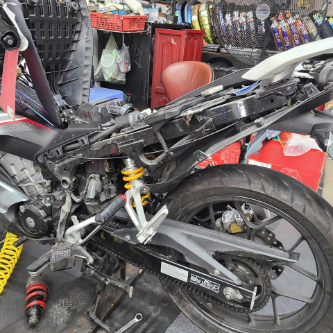 Phuộc X1R cho Honda Winner, Sonic cao 229mm chính hãng