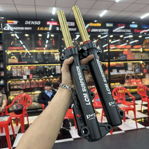 Phuộc trước LCM cho AB 125/150/160 ty vàng, titan