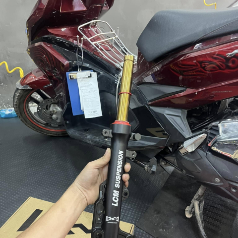 Phuộc trước LCM cho AB 125/150/160 ty vàng, titan