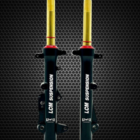 Phuộc trước LCM ty vàng cho Vario 160, Click 160