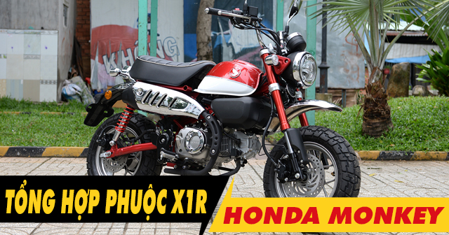 Phuộc X1R cho xe Honda Monkey loại nào chạy nhún êm nhất?