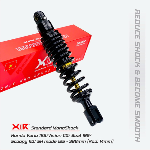 Phuộc X1R Standard cho Vario 125/150, Vision, SH Mode... chính hãng