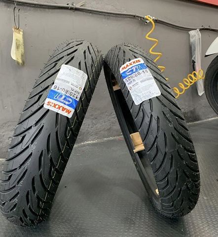 Lốp Maxxis CT1 cho SH (100/80-16 - 120/80-16)