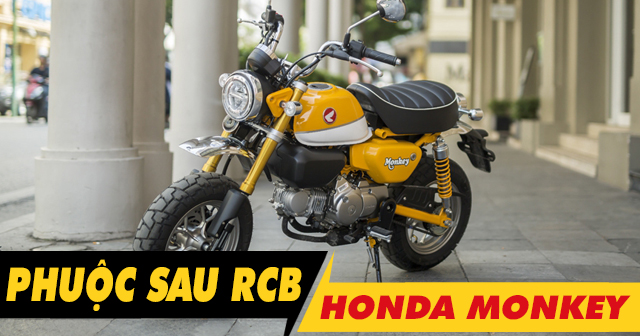 Phuộc RCB cho xe Honda Monkey loại nào chạy nhún êm nhất?