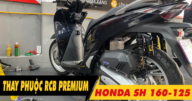 Tổng hợp phuộc RCB Premium cho SH 160i-125i nhún êm mới nhất 2025