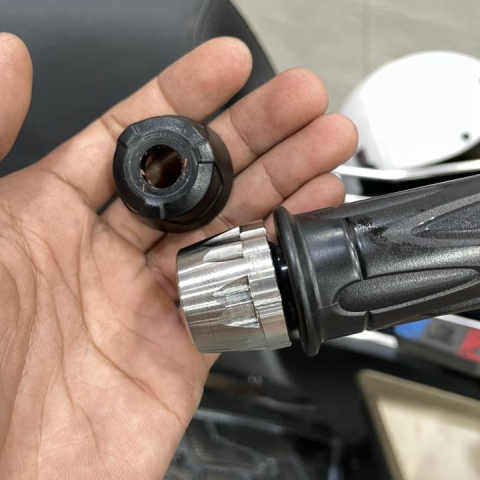 Gù inox GH Racing cho Honda AB 160, Vario