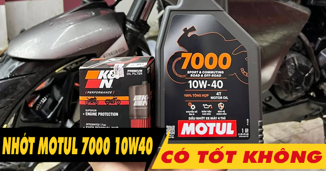 Nhớt Motul 7000 có tốt không? Thay cho xe nào phù hợp?
