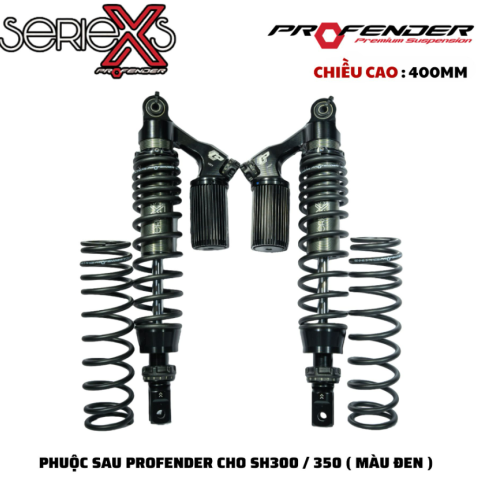 Phuộc Profender X Series cho SH 350i, SH300i cao 400mm chính hãng