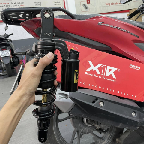 Phuộc X1R bình dầu cho Vario 125/150 chính hãng