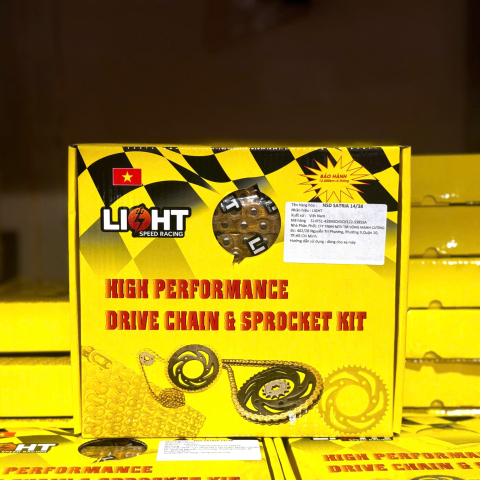 Bộ Nhông sên dĩa Light cho Satria, Raider