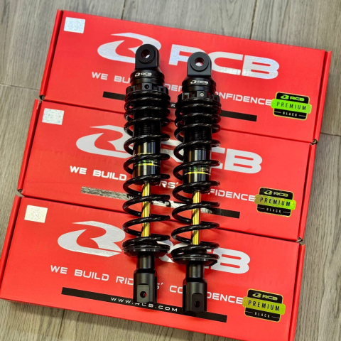 Phuộc RCB C2 đen ty vàng cho Honda Air Blade chính hãng